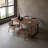 Rectangular Brown Solid Wood Dining Table-226723993