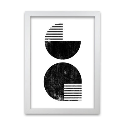 Black And White Mid Century - Print
