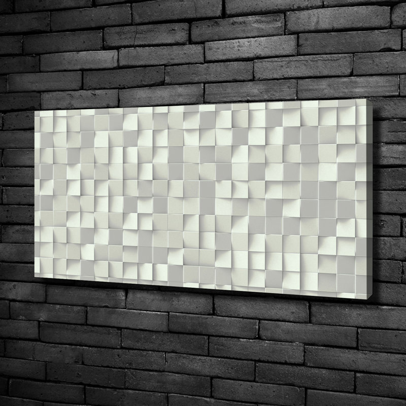 Geometric Background - Wrapped Canvas Print