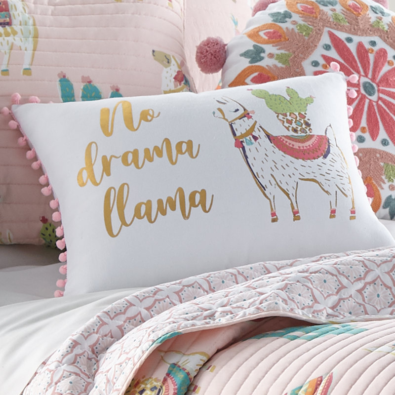 Lima Llama No Drama Pillow