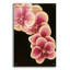 Art mural en verre épique «Orchids» par Olga Dorenko, 24 po x 36 po