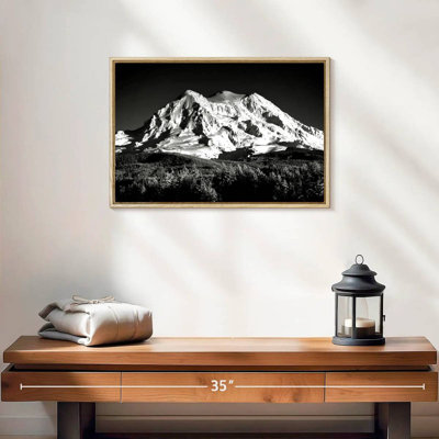 Mount Shasta Monochrome