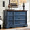 Commode à 6 tiroirs de 47 po de large avec commode de chambre anti-basculement