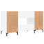 Diawara Metal Base Writing Desk-222820519