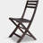 3-Piece Eucalyptus Bistro Set, Square, Espresso