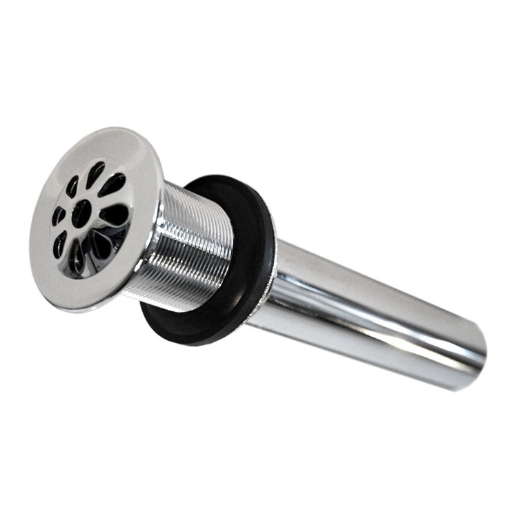 Teardrop 1.5" Grid Bathroom Sink Drain