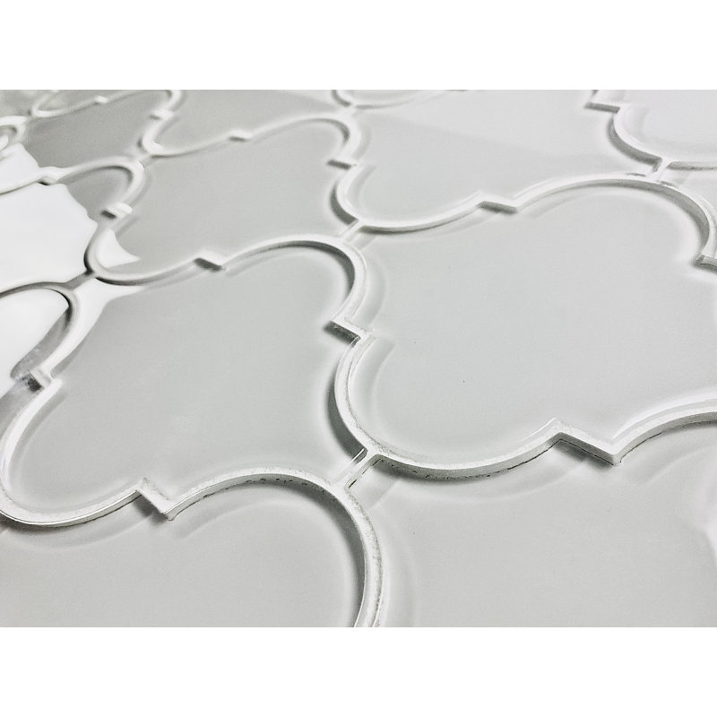 Carreau de mosaïque en verre 5,25 x 6,25 po