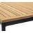 Outdoor Patio FSC Wood And Aluminum High Bar Table