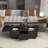 High Gloss Coffee Table With 2 Large Hidden Storage Compartment-114232851