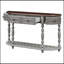 Table d'entrée 52 po moderne et contemporaine avec table console incurvée pour vestibule avec 4 tiroirs et 1 tablette-118037681