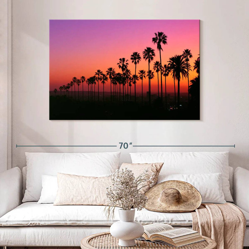 Harnek Los Angeles au crépuscule, H 32 po x l 48 po