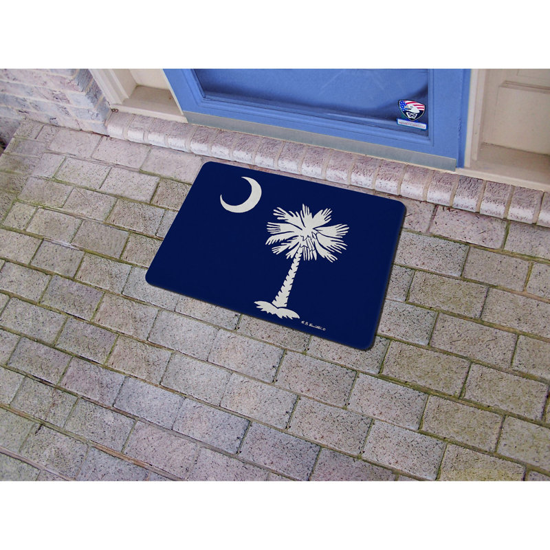 Alaina Non-Slip Doormat, Rectangle 1'6" x 2'2"