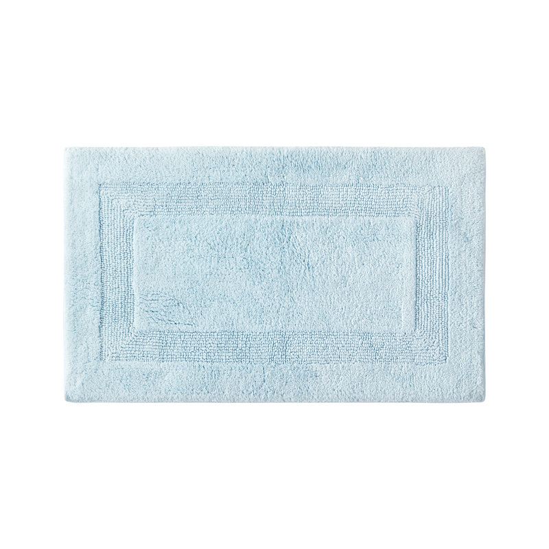 Long Branch Bath Rug, Blue, 21 x 34