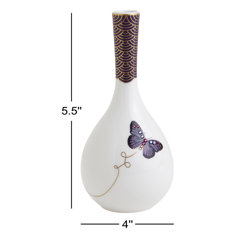 Vase de table My Butterfly Bone China