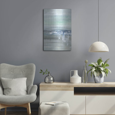 «Soft C Courants 2» par Ethan Harper, art mural en métal