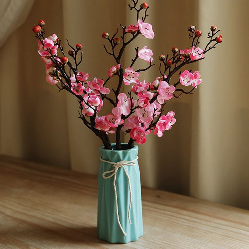 Artificial Plum Cherry Blossom Centerpiece