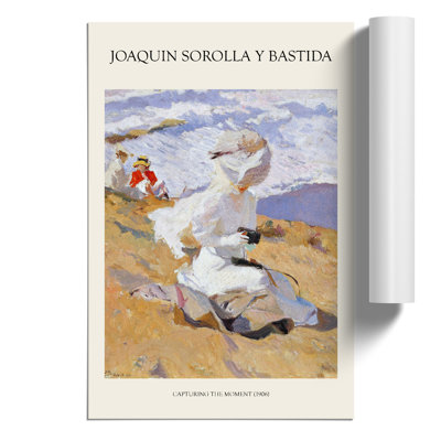 Capturing the Moment Print by Joaquin Sorolla Y Bastida - Frameless Print