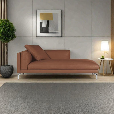 Light luxury sponge PU faux leather recliner