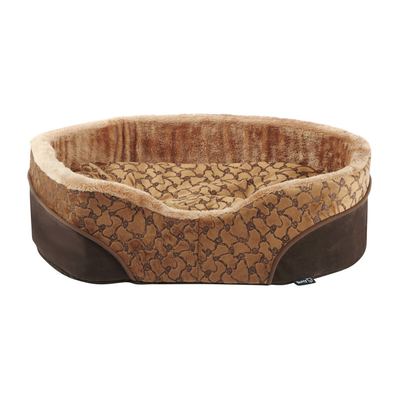 Switzer Bolster, Brown, 20 cm H x 61 cm W x 41 cm D