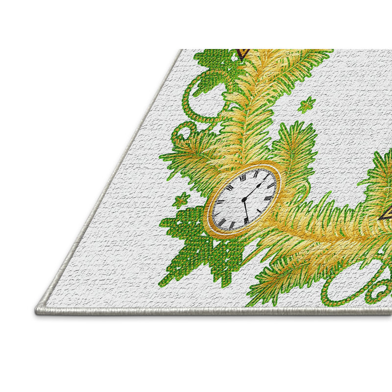 Tapis de la zone verte couronne, Rectangle 2 pi x 3 pi