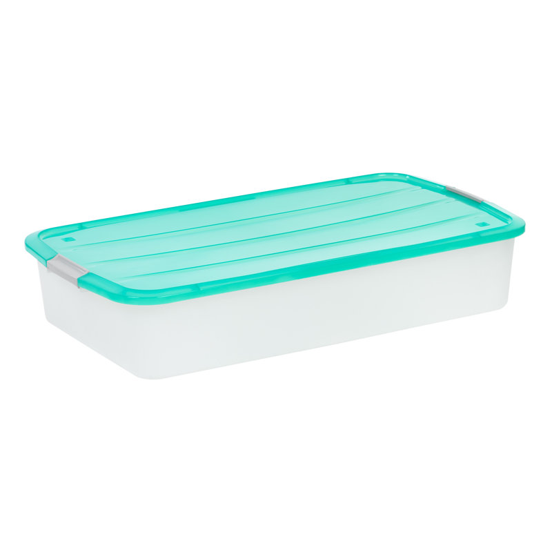 IRIS 50 QT. Sac de rangement verrouillable sous le lit - Vert menthe
