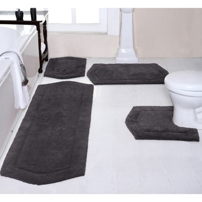 Morissette 4 Piece Bath Rug Set