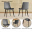 (ensemble de 4) chaises de salle à manger de conception moderne, chaises de salle à manger en cuir d'unité centrale pour la salle à manger de cuisine-1577137467-1577137464