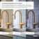 Moen Cia One-Handle High Arc Pulldown Kitchen Faucet with Power Boost