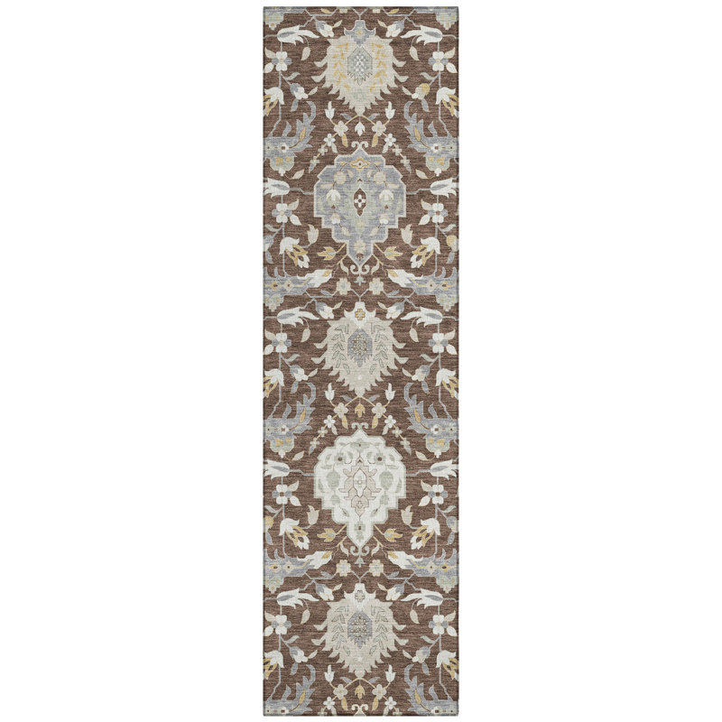  Machine Washable Indoor/Outdoor Chantille ACN1026 Rug, Runner 2'3" x 7'6"