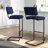 Estes Upholstered Stool with Metal Frame-1609516366-1609516367