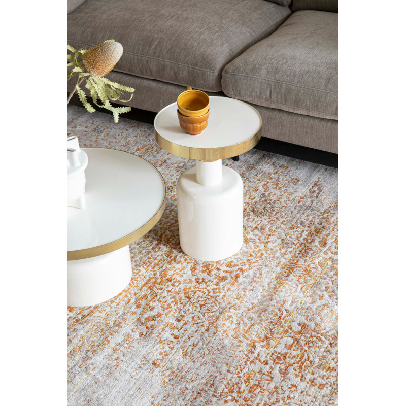 Magic Damask Area Rug, Rectangle 6'5" x 10'