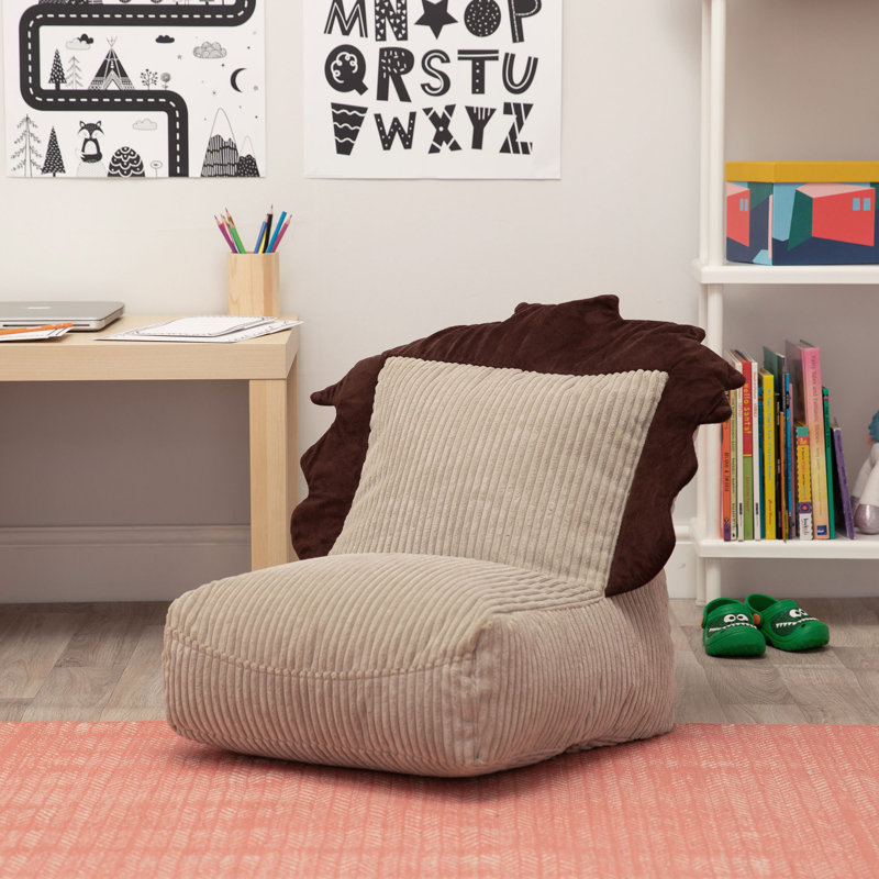 Icon Kids Corduroy Refillable Bean Bag Chair & Lounger