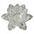 Iridescent Glass Crystal Lotus Votive Candle Holder-24704497-24704501