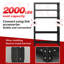 Support de rangement pour la maison, support de présentation réglable, support de rangement pour le balcon du sous-sol, support de rangement en acier au carbone, cinq étages (noir)-666399331