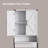 Over The Toilet Storage Cabinet with 2-Door-413960340