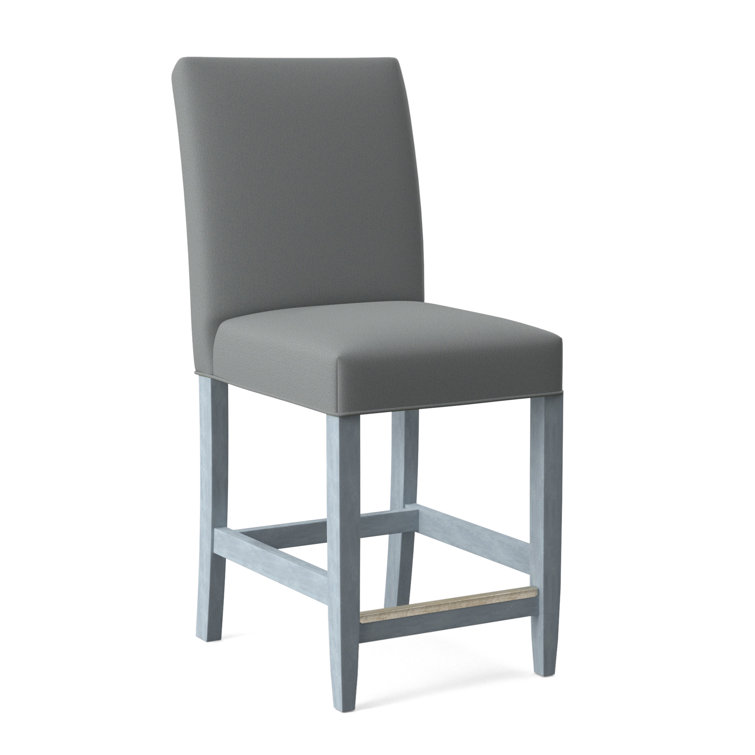 Manhattan Upholstered Counter Stool with Solid Wood Frame