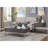 Grey Oak And Chrome Coffee Table With Lift Top