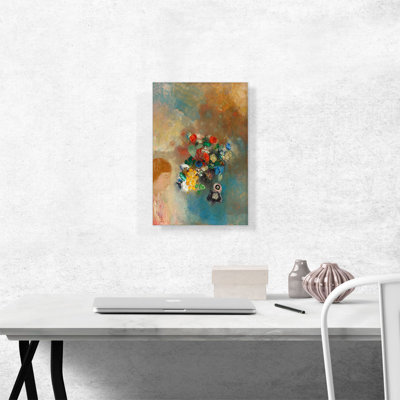 «The Dream 1908» par Odilon Redon, reproduction d'art sur toile tendue