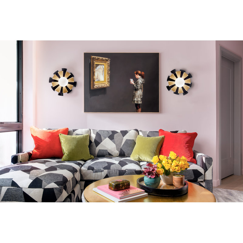 Daphne 1-Light Convertible Flush Mount/Sconce