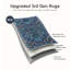 Tapis lavable à motif floral Kaldi-13670167-19868497