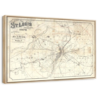 Carte rétro de St Louis II