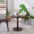 Raymond Classic Round End Table with Wooden Base-117793413