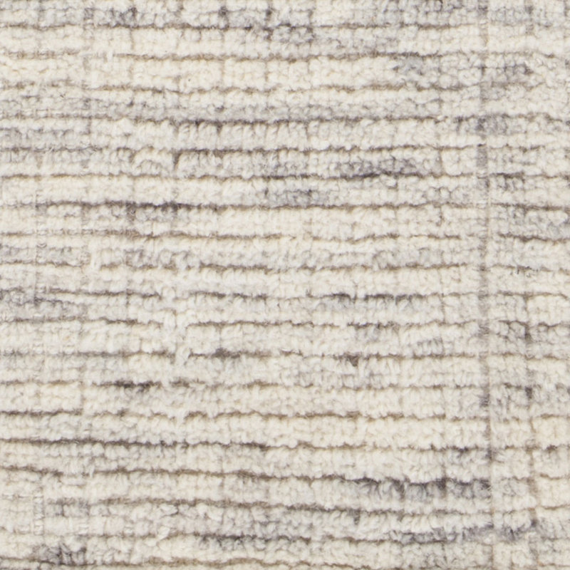 Tapis ivoire tissé à la main Cunningham, Rectangle 7 pi 9 po x 10 pi 6 po