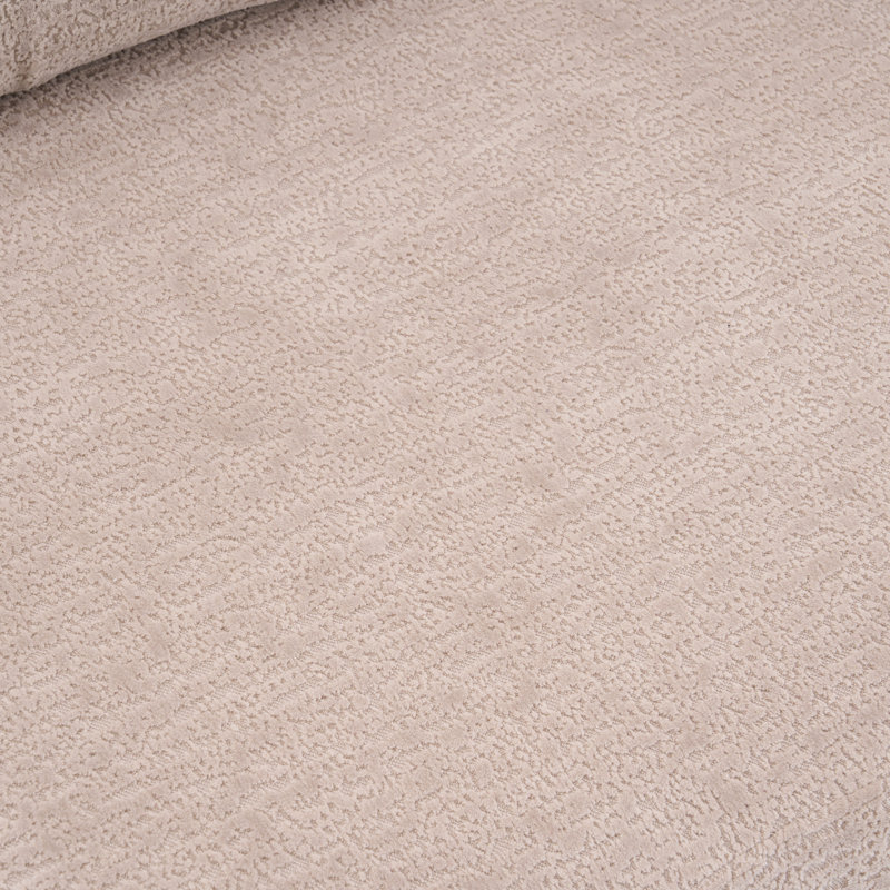 Canapé incurvé 65 po, Beige