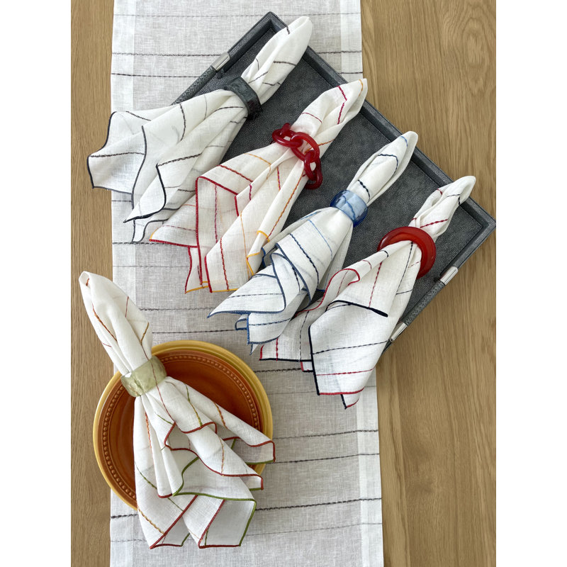 Porto 22" Napkin, Navy Periwinkle