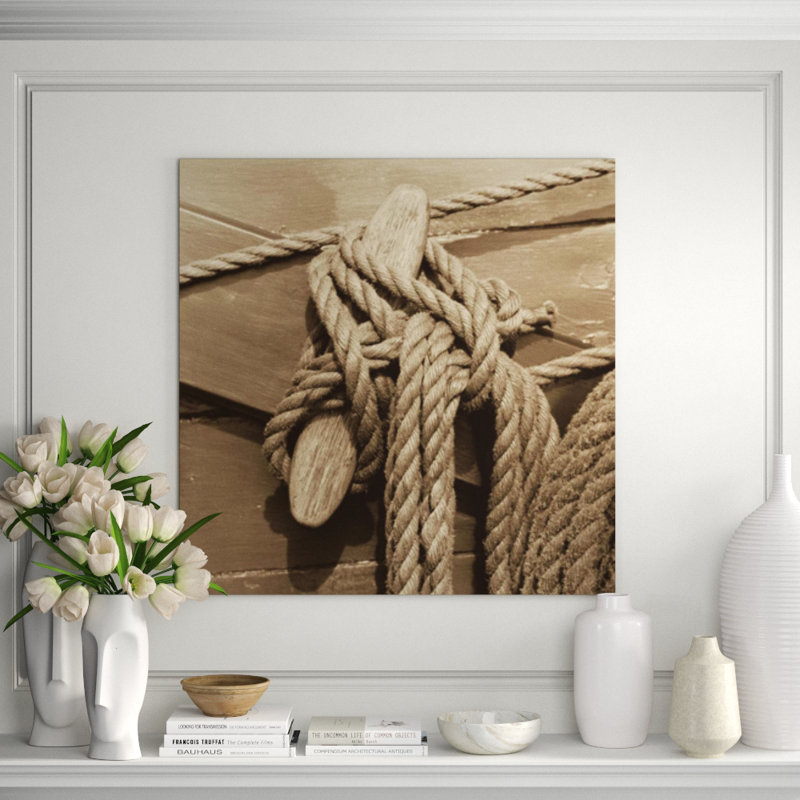 Nautical Aspect IV Print by Michael Kahn, 47" H x 47" W x 1.5" D, Matte