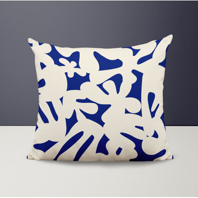 Lara Spun Polyester Indoor/Outdoor Throw Pillow