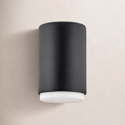 Fitzgerald Single Light Dimmable Flush Mount Sconce