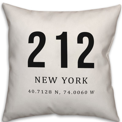 Coussin décoratif intérieur / extérieur New York New York
