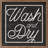 Wash And Dry Border Black-1471068582
